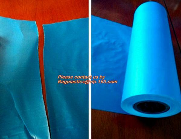 PAPER Car Painting Taped Plastic Drop Film, Auto Painting Pre-taped Masking Tape with Masking Foil, RICE PAPER, PLASTIC