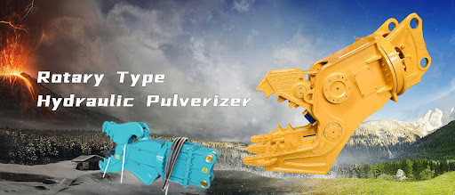 Excavadora de 13 toneladas 23 toneladas Pulverizadora hidráulica de trabajo pesado