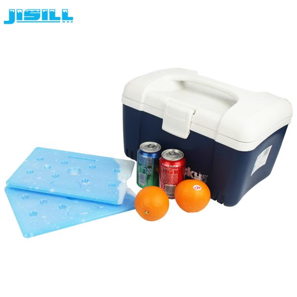HDPE plat de liquide réfrigérant bleu de PCM grandes vessies de glace de refroidisseur non toxiques - 25 degrés