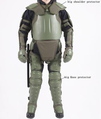Big size Police Protective Fullbody  Anti Riot Suit for riot control with bigger shoulder and knee protector