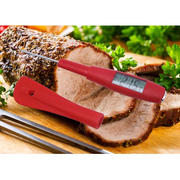 ABS Plastic Case Candy Deep Fry Thermometer Stainless Steel Probe Thermometer