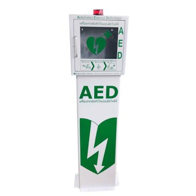 Armários calorosos exteriores do desfibrilador do AED, armários de armazenamento eretos livres do desfibrilador