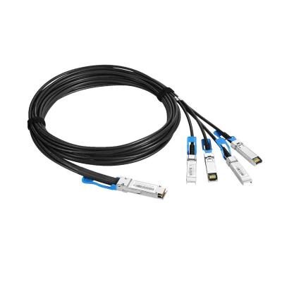 Fabricant de harnais de fil Cable personnalisé 100G QSFP-40G 28 Single Lambda Cable Assemblage Transceiver Avec le soutien de 131nm 2km