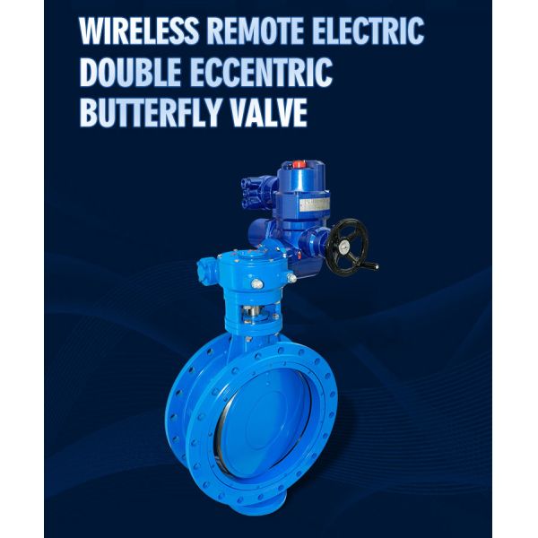 Remote Operated Motorized butterfly Valve 10 Inch Cast Iron butterfly Valve