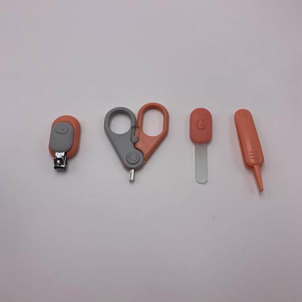 Ergonomic 4 In 1 ABS Newborn Baby Nail Clipper Set
