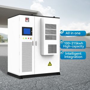 High Voltage 100kW 215kWh LiFePO4 Battery Energy Storage System for Hybrid On