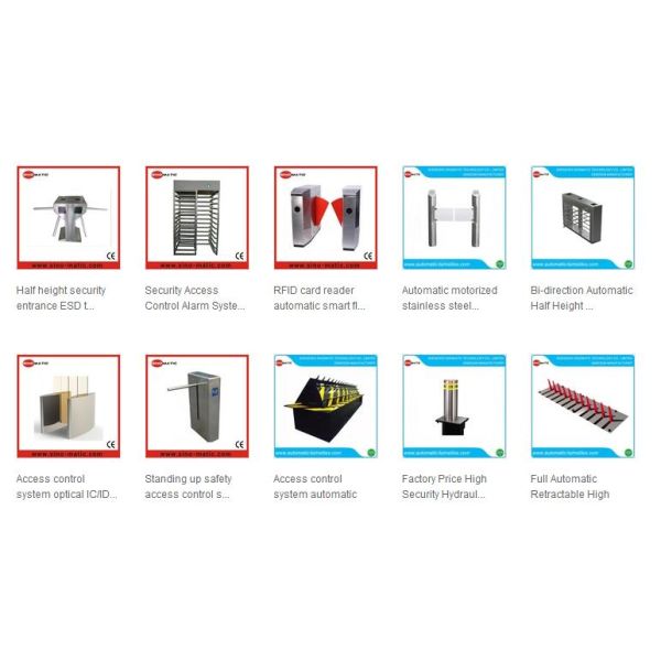 Длина ворот Uni дирекционная 800mm турникета качания нажима руки ручная
