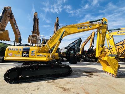 Original Used Komatsu Excavator PC200-8 Secondhan Crawer Excavator PC200-7 PC220-8