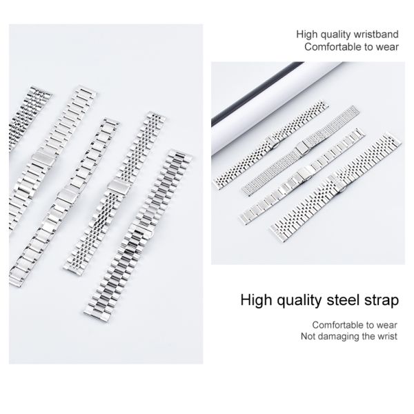 Rainbow Metal Stainless Steel Watch Band