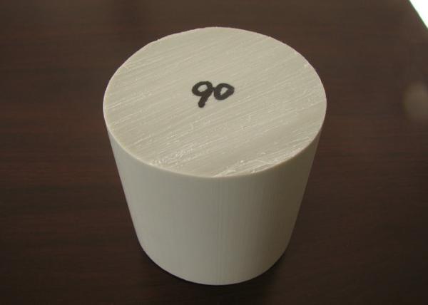 Varilla blanca de PP, varilla de nylon para sello industrial, varilla de plástico redonda sólida