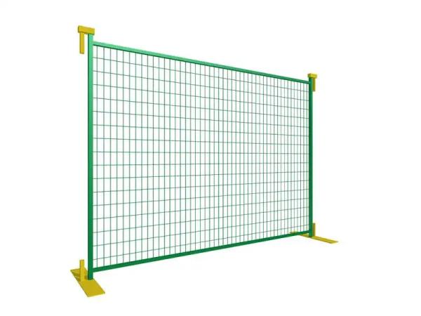 Powder Coated Edge Protection Barrier Logo Custmized