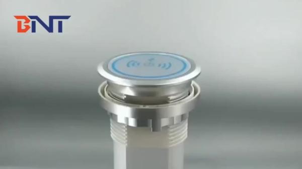 silver 2 universal  power plug pneumatic automatic pulling pop up kitchen socket