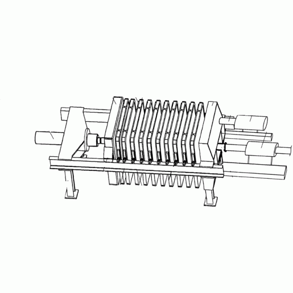 Automatic Dehydration Sludge Filter Press Machine Separation Waste Water Filter Press