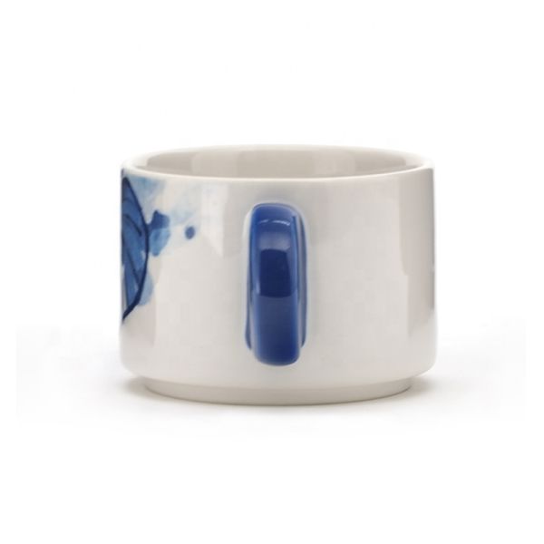 7 унций на заказ Модель Чашки Керамическая Чашка Кофе Милая Мини Чашка Складывание Керамические Чашки