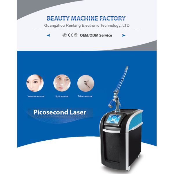 Машина 600ps 1064nm удаления татуировки лазера Picosure сота