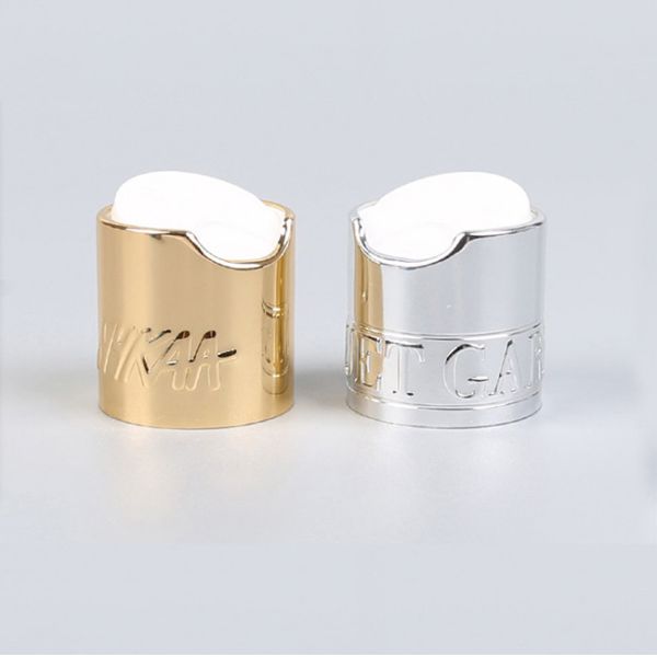 Aluminium 24/410 20-410 Disc Top Caps Lid Logo Embossment