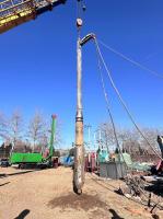 BVEM 2600 r/min rotation speed hydraulic vibroflot pile driver