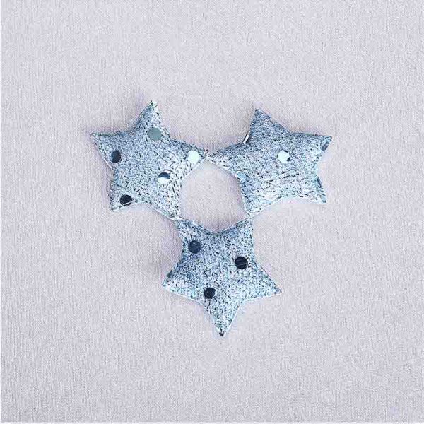 Colorful Applique Christmas Ornaments For Girls Hair Jewelry Clips Decor