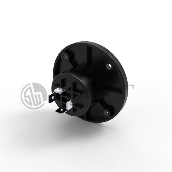 4P Circular Connector Metal Male Socket with Square Terminal and Audio Video Female Speaker Jack 4 Pin Loudspeaker Connector