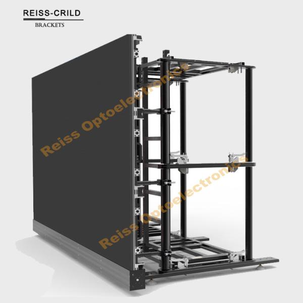 Professional LED screen outdoor indoor activities Aluminum Steel Customized floor standing bracket