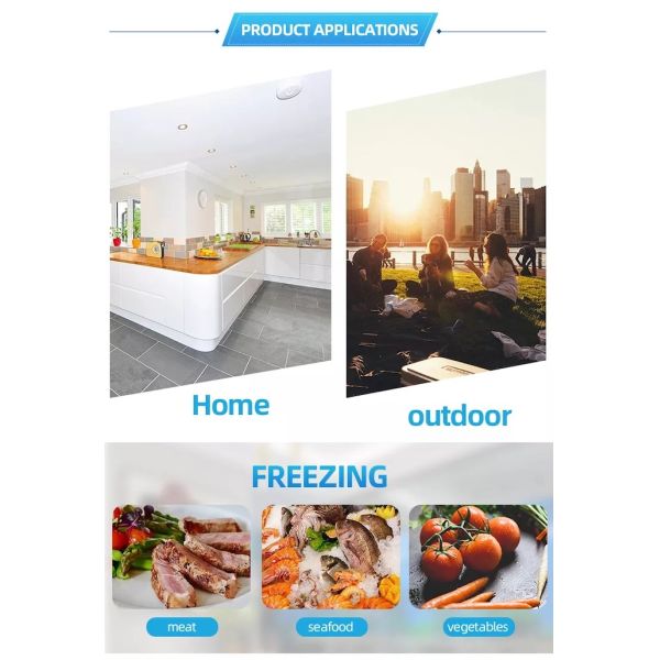 Resfriador externo portátil para carro, refrigerador compacto, freezer 70L 79,5x44,8x49,5CM