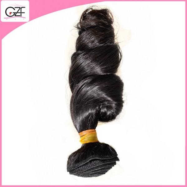 No Shedding No Tangle Peruvian Virgin Human Hair Wavy 8A Grade Virgin Loose Wave Hair