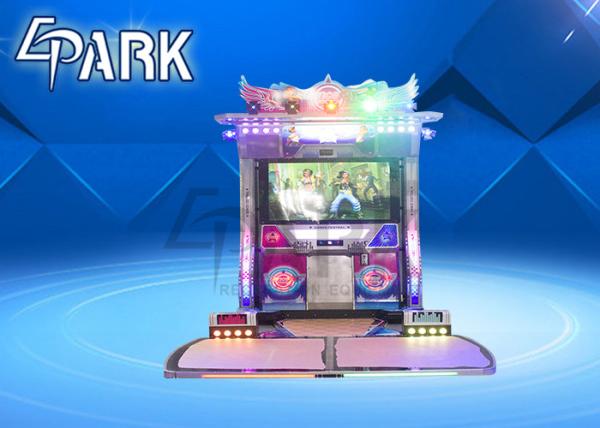 55 Inch LED Push Coin Game Dance Arcade Machine Wonderful Music Fashionable