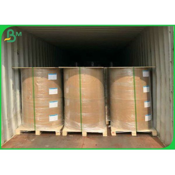 бумага с покрытием пе бумага с покрытием ПЭ 160гсм + 10гсм, 610мм 860мм одна бортовая лоснистая бумага с покрытием для еды кладет в мешки