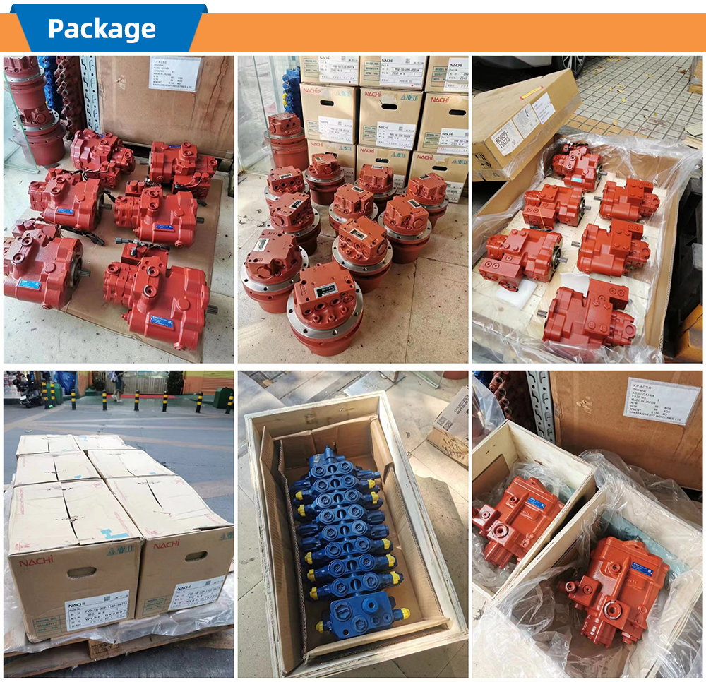 203-60-63102 203-60-63101 Final Frive Assy Excavator PC120-6 Travel Motor GM18