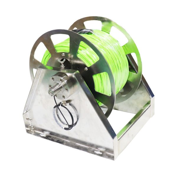 Fiber Optic Retractable Electric Cable Reel Heavy Duty Single Mode With ODC Connector