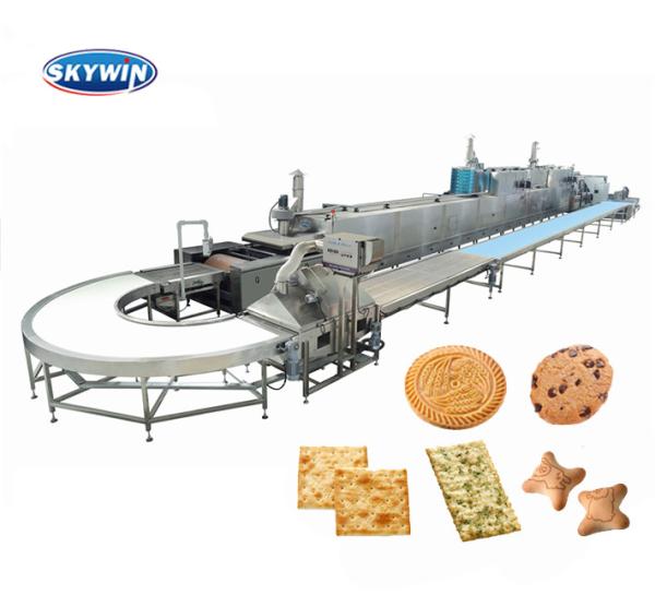 Full Automatic Biscuit Factory Machine Hard And Soft Biscuit Production Line