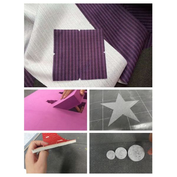 резец ножа CNC 1600x2500mm осциллируя