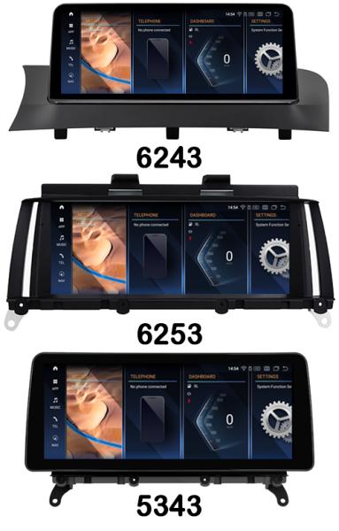 8.8''/10.25''/12.3'' Screen For BMW X3 F25 2011-2013 CIC Android Multimedia Player