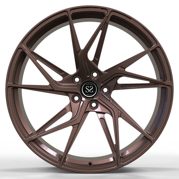 Bronze Forged Monoblock T6 Aluminum Alloy 5x120 Polishe