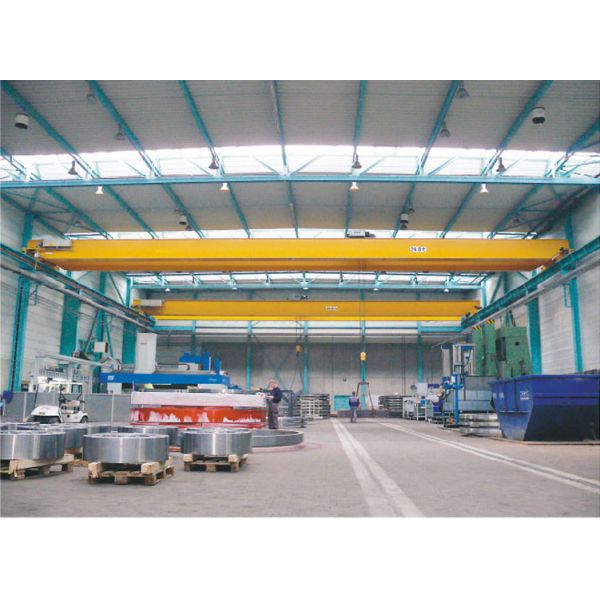 Crane EOT montagée au sol et au plafond à poutre unique de 5 tonnes d'envergure 7,5-31,5 m