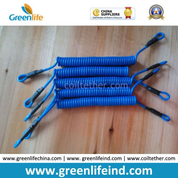 Retractable Blue Tether Short Lanyard Protection for Tools