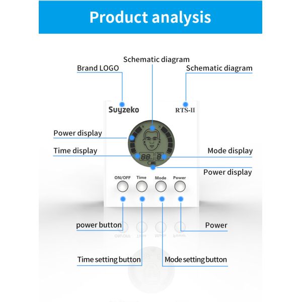 CE FDA 5mw Otitis Media Nasal Laser Therapy Device For Atrophic Rhinitis