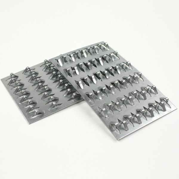 Wood Roofing Connector Galvanized Sheet Truss Mending Plate with Nail Teeth 1mm Thick