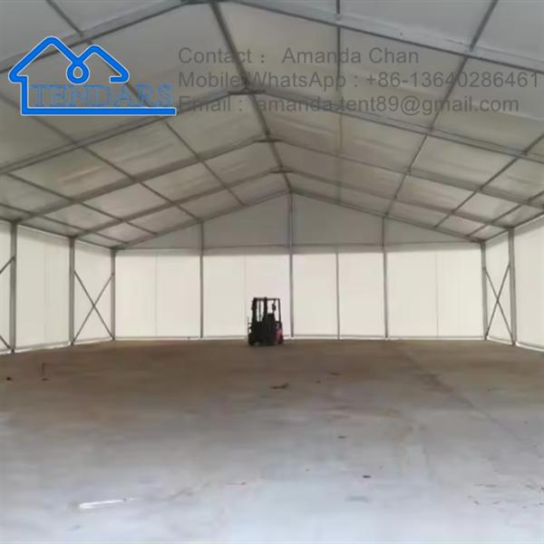 Outdoor Heavy Duty Customized Size Aluminum Waterproof PVC Canopy Marquee Tent For Storage