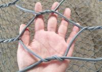 PVC Coated 2*1*1M Lowes Gabion Stone Filled Baskets For Retaining Wall