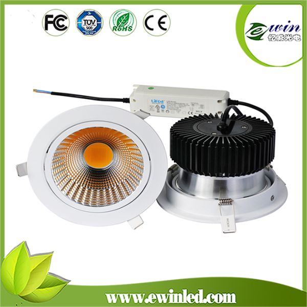 new products 2016 5 years warranty IP44 Rating dimmable 30w led downlight