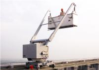 unidade da manutenção da construção de Bmu da altura de 180m com a instalação gêmea de Jib Cleaning And Curtain Wall