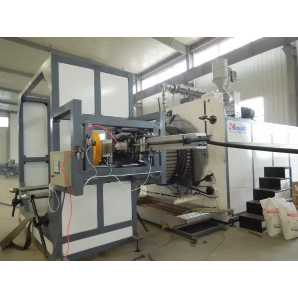 HDPE Hollow Structure Wall Spiral Pipe Production Line For 200-3000mm