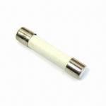 Power Supply Ceramic Tube Fuse  Nickle Plated Copper Cap Fast Acting Fuse