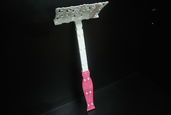 Guests Plastic Selfie Stick Custom Plastic Toys For Wedding Ceremony Pink Color