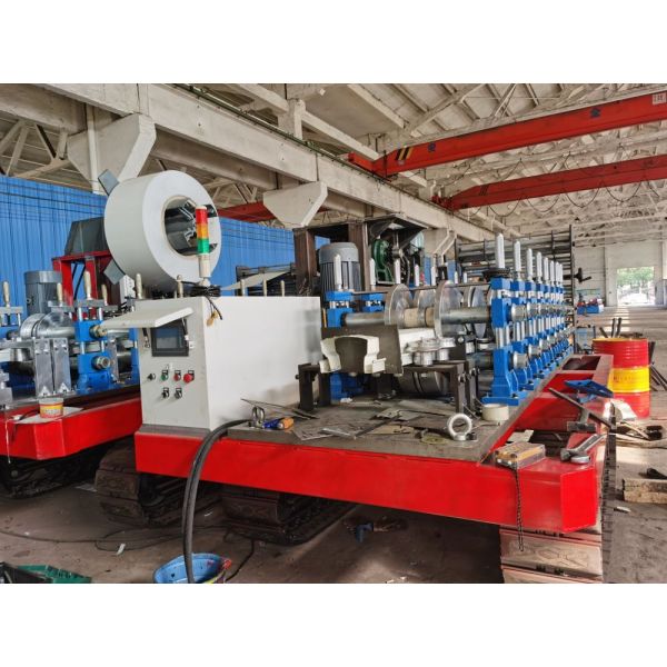 7.5kw Seamless Gutter Machine Fascia Roll Forming Machine 6 Inch