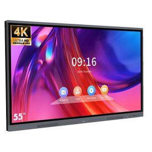 55 Inch Interactive Touch Screen Whiteboard with Infrared Technology and 20 Touch Points