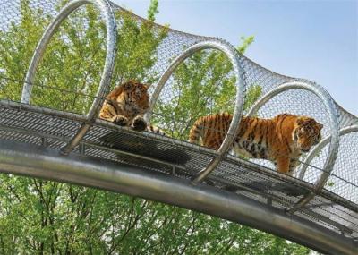 Cage And Aviary Diamond Fencing Wire Mesh X Tend 304 316 Facade Cladding