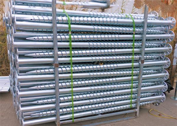 O parafuso concreto galvanizado do mergulho quente do OEM empilha o comprimento da espessura 3~3.5mm 500~2500 milímetros