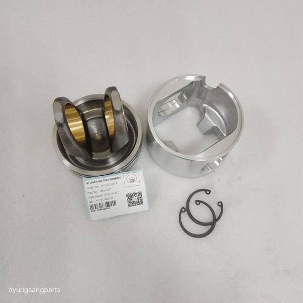 Hyunsang Piston Crown As 385-1657 3851657 Para Trator D6R com motor C9